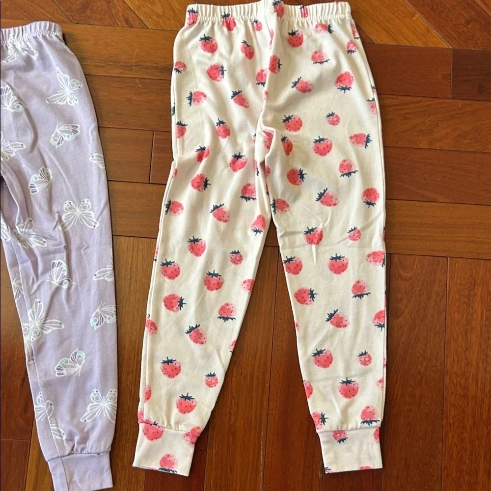 Falls Creek Kids Pajama Set - Lavender and Cream